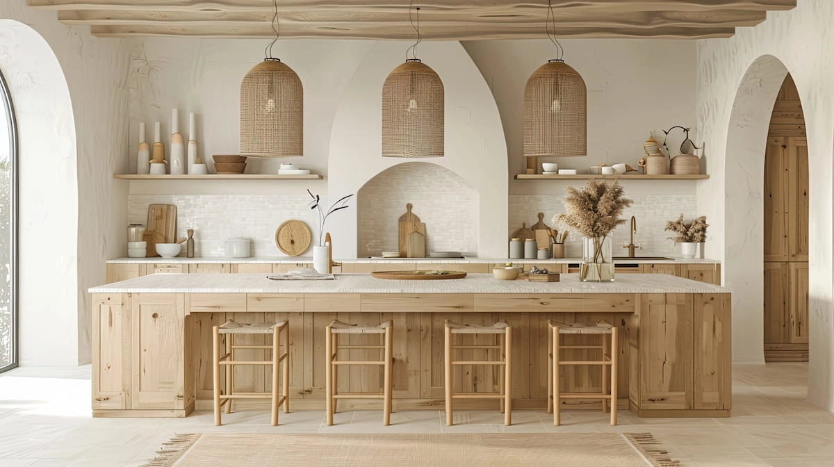 Model Dapur Minimalis Rustic